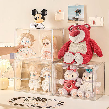 Transparent Disney LinaBell Plush Toys Display Box