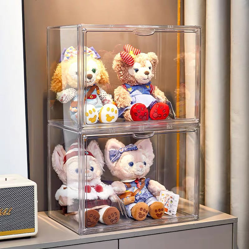 Transparent Disney LinaBell Plush Toys Display Box