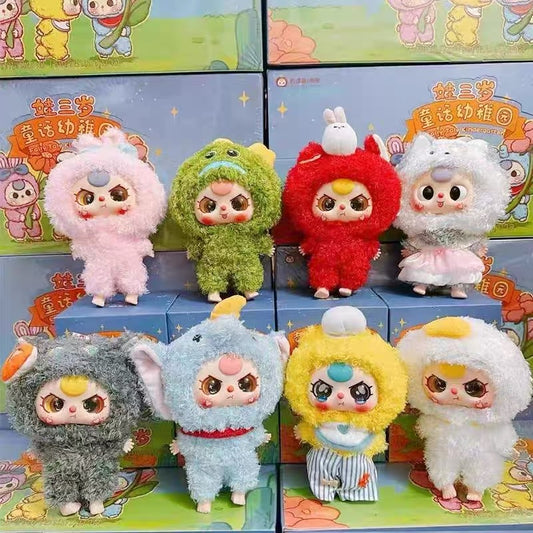 Baby three Fairy Tale Kindergarten Series Vinyl Plush Blind Box