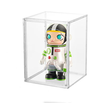 Transparent 400% Molly Labubu Display Box Container