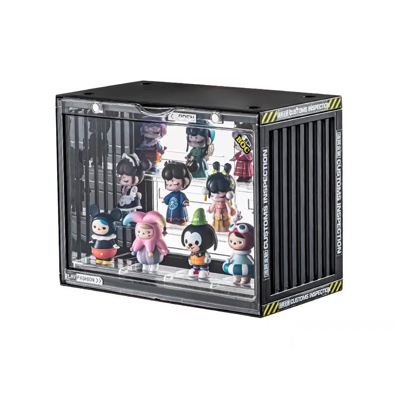 Black Display Box Container for Pop Mart, Lego,and Sonny angel Figures