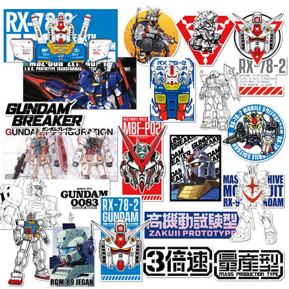 10 Random GUNDAM Stickers Vinyl Decals