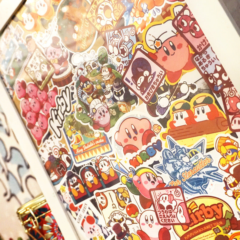 10 Random Kirby Stickers Vinyl Decals