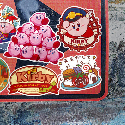 10 Random Kirby Stickers Vinyl Decals