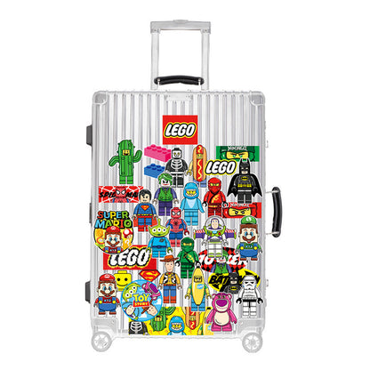 10 Random Lego Figure Stickers Vinyl Decals