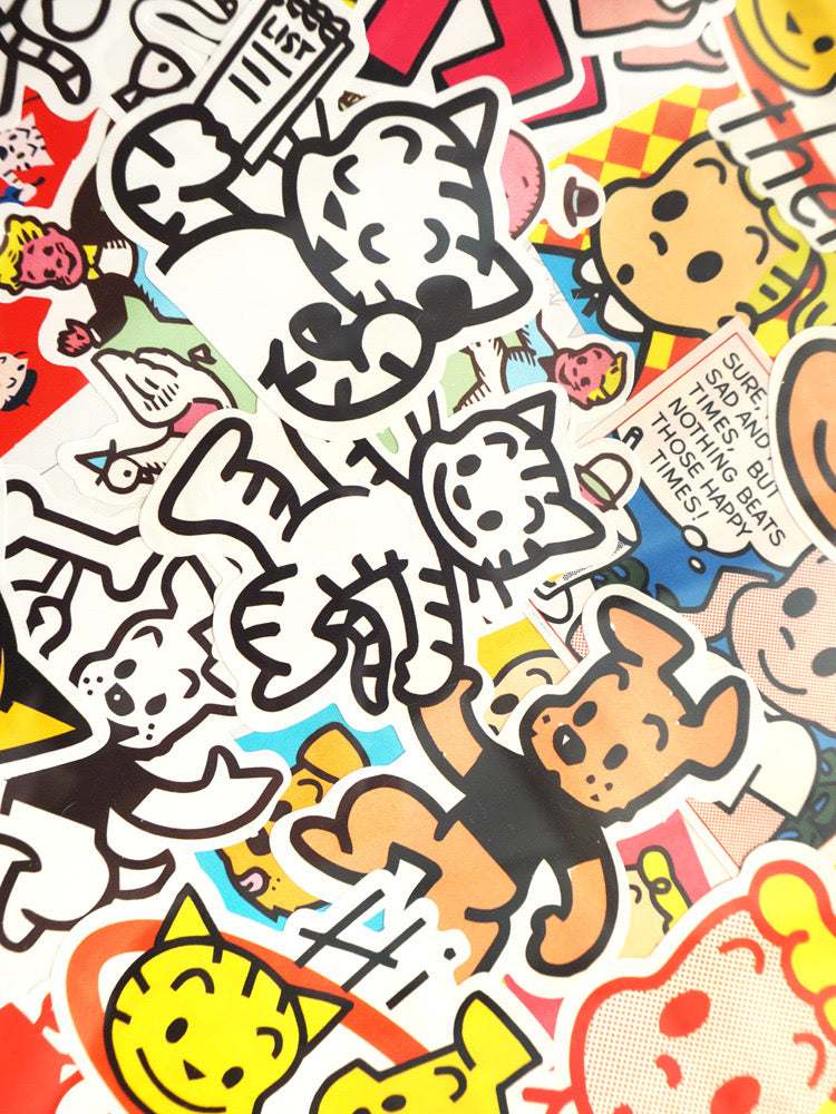 10 Random Osamu Goods Stickers Vinyl Decals