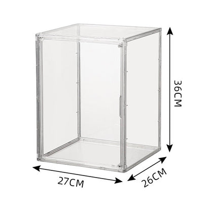 Transparent 400% Molly Labubu Display Box Container