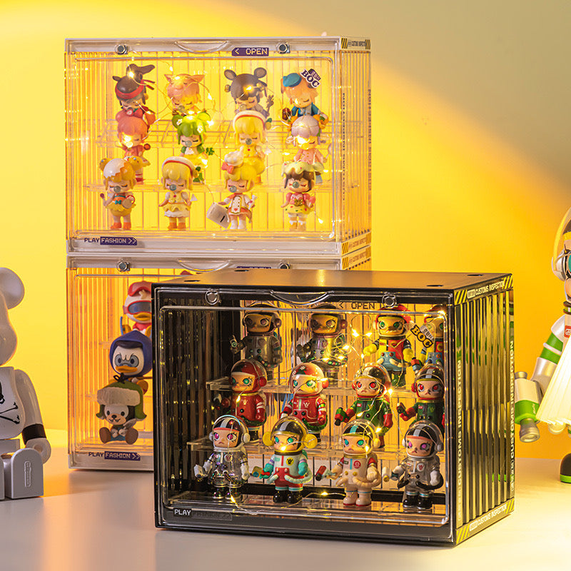 Transparent Display Box Container for Pop Mart, Lego,and Sonny angel Figures