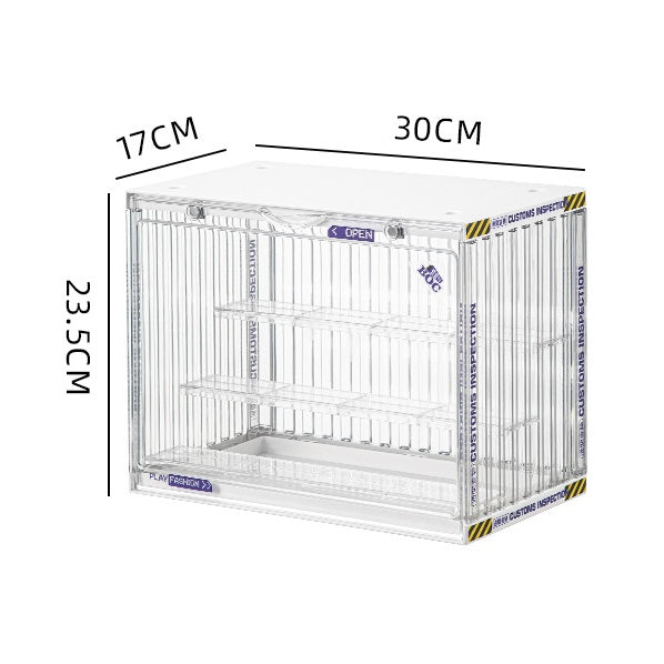 Transparent Display Box Container for Pop Mart, Lego,and Sonny angel Figures