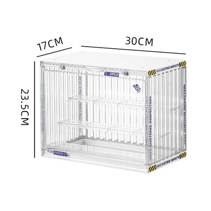 Transparent Display Box Container for Pop Mart, Lego,and Sonny angel Figures