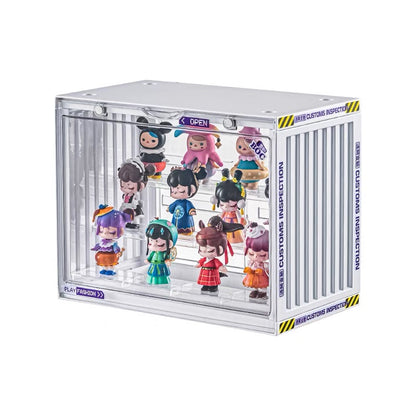 White Display Box Container for Pop Mart, Lego,and Sonny angel Figures