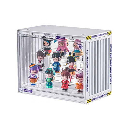 White Display Box Container for Pop Mart, Lego,and Sonny angel Figures