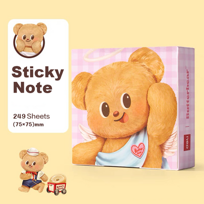 Butterbear Stationery Sticky note (249 Sheets)