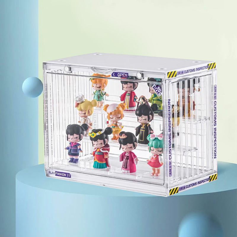 Transparent Display Box Container for Pop Mart, Lego,and Sonny angel Figures