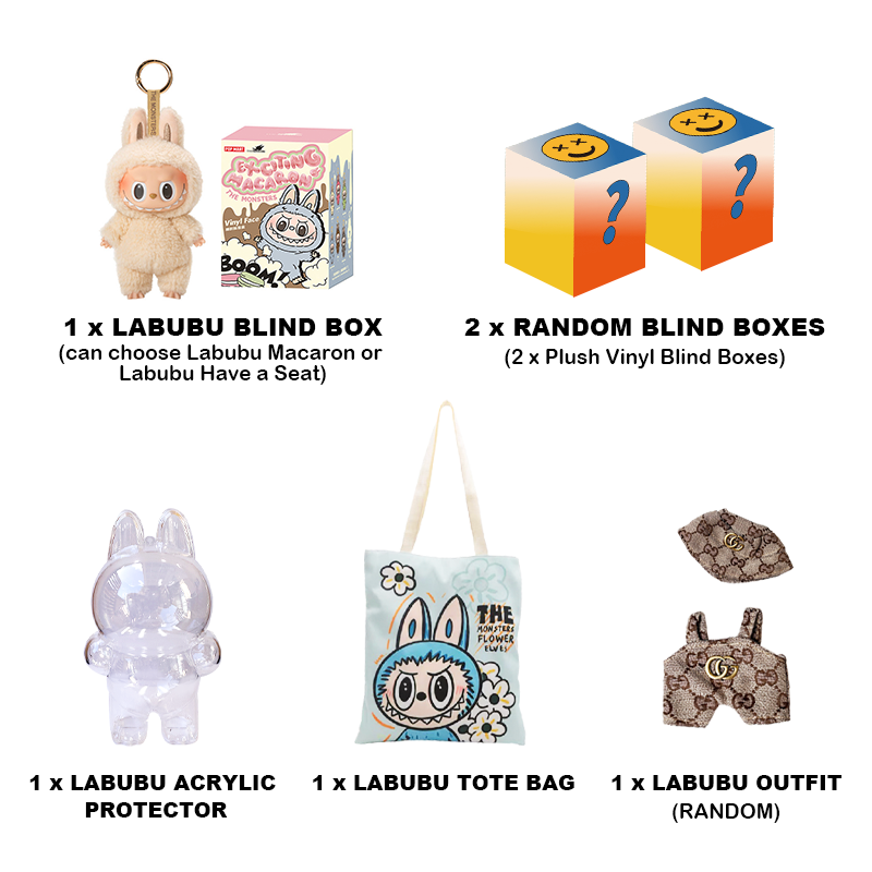 The Monsters Exciting Macaron Series Lucky Bag